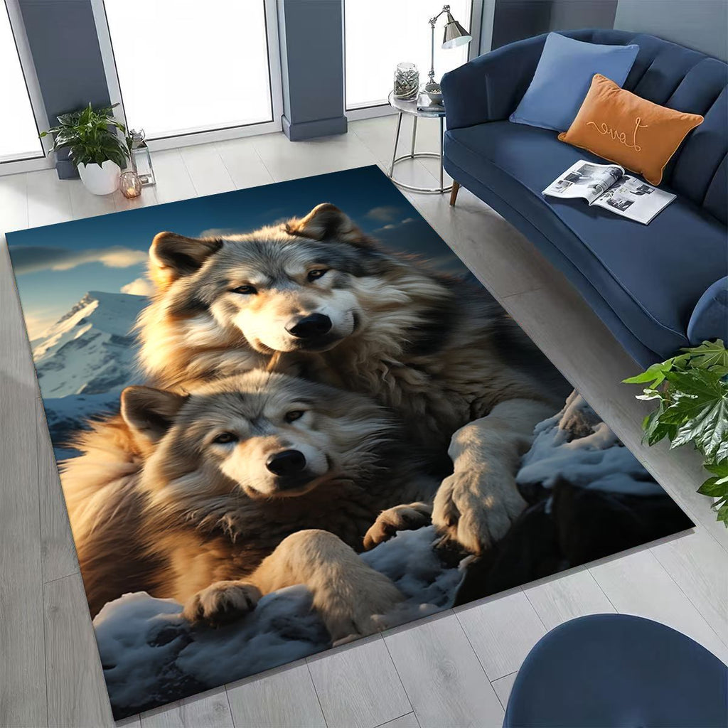 Wolf Alpine Bond Area Rug