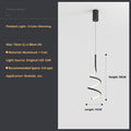 Nordic Helix LED Pendant Light