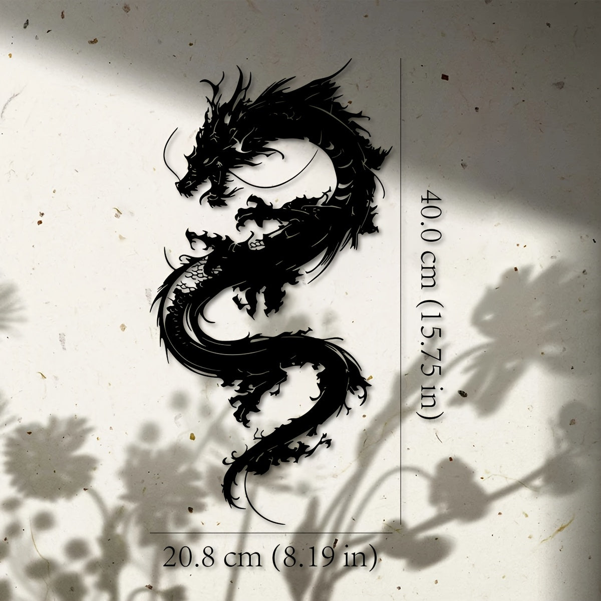 Asian Dragon Metal Wall Art