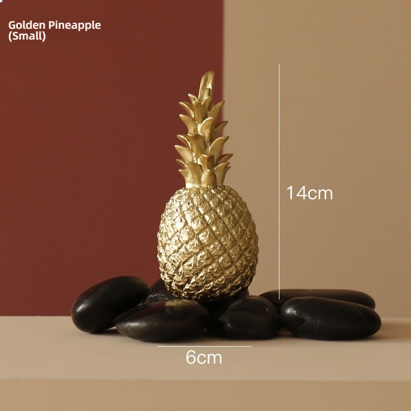 Modern Nordic Pineapple Sculpture