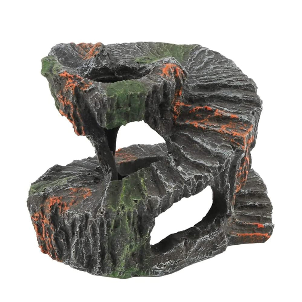 Layered Lava Rock Aquarium Ornament