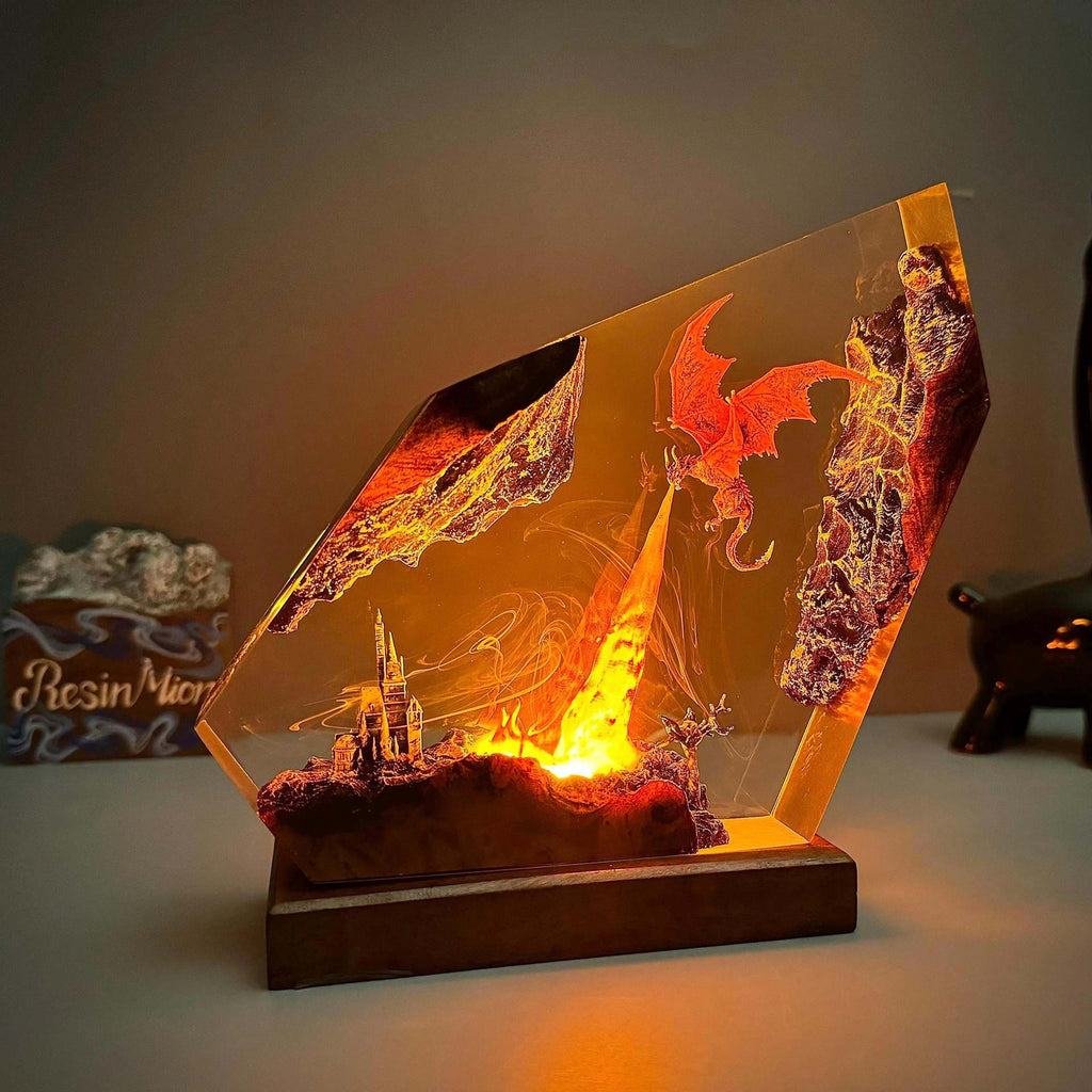 Dragon Ember Portal LED Lamp