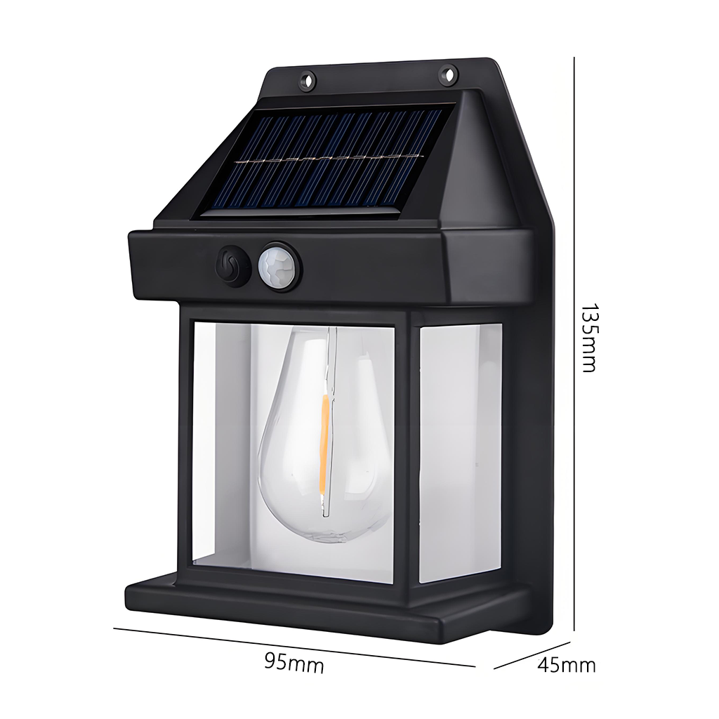 Solar Sensor Wall Lamp Decoration