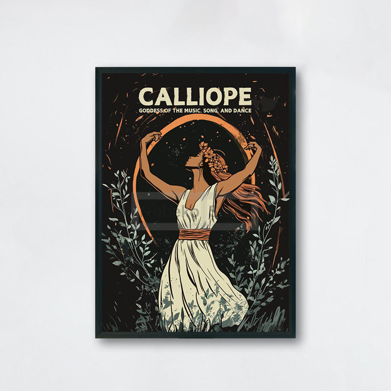 Calliope Greek Muse Canvas