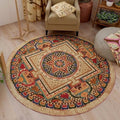 Persian Mandala Round Rug