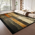 Nordic Earthy Stripe Area Rug