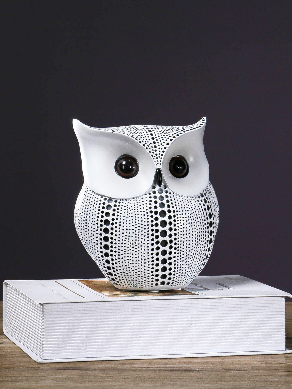Minimalist Modern Owl Sculpture
