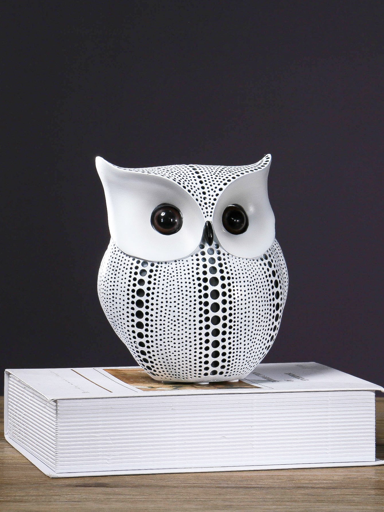 Minimalist Modern Owl Sculpture