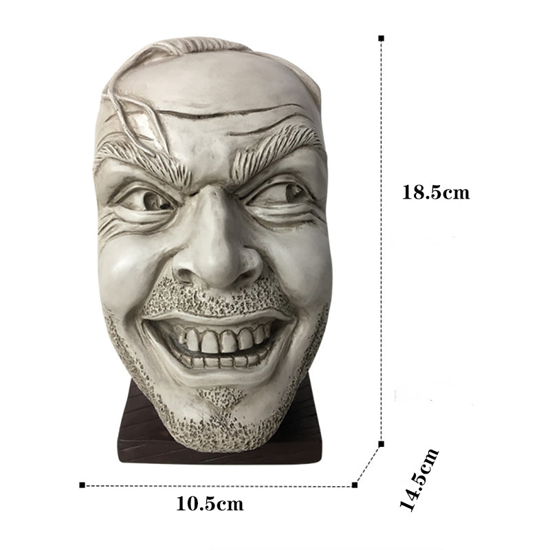 The Shining Here's Johnny Face Sculpture