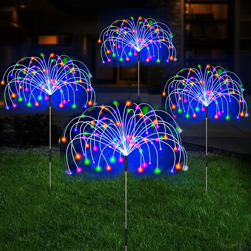 Solar Firework Garden Light Decoration