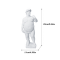 Antique Chubby David Funny Statue