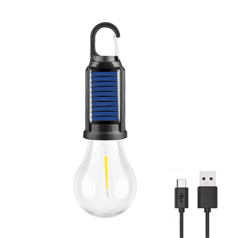 Portable Solar/USB-C Hanging Bulb Light Decoration