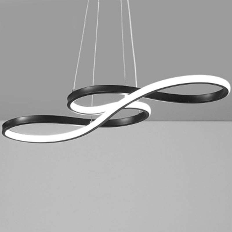 Nordic Abstract Loop LED Pendant Light