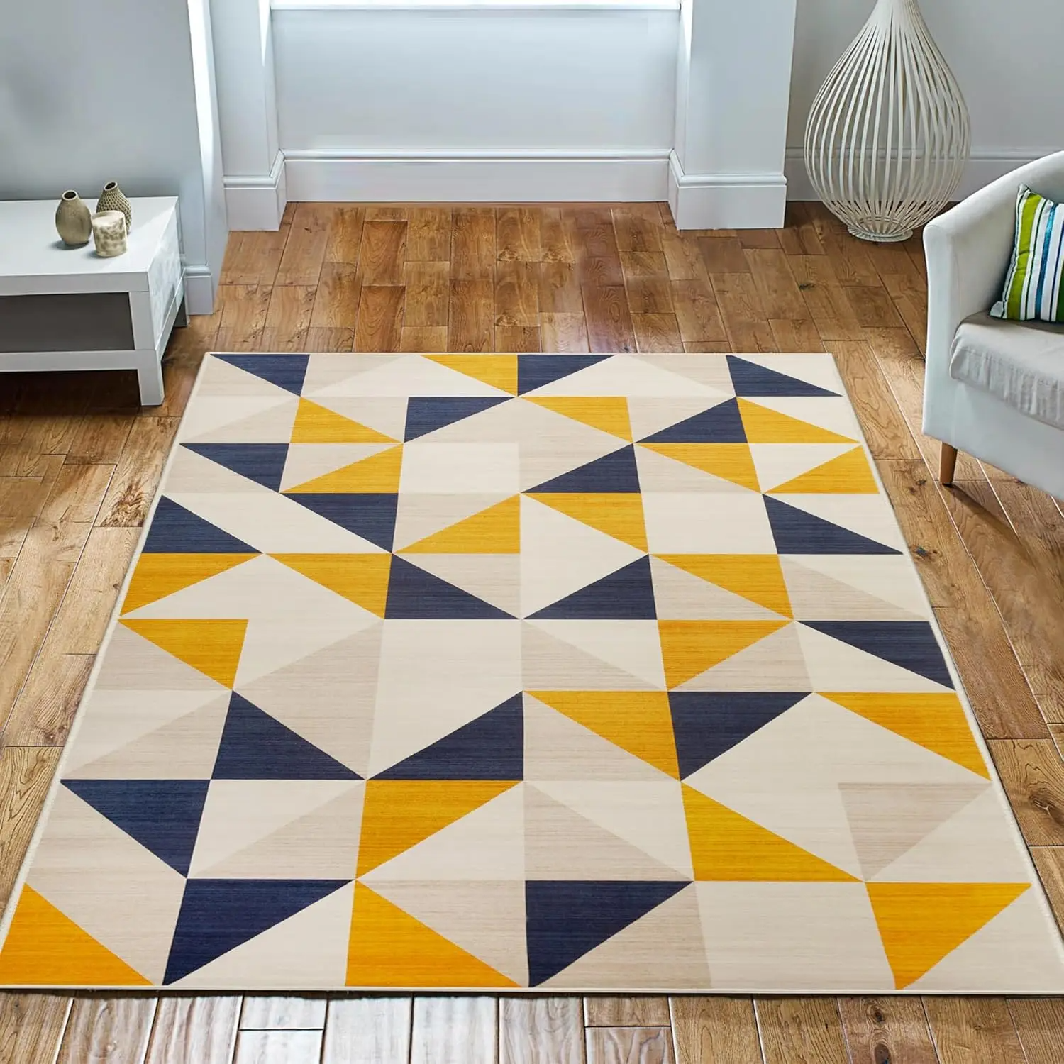 Scandinavian Triangle Area Rug