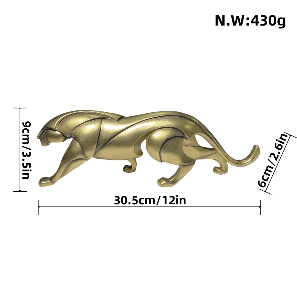 Futuristic Panther Statue