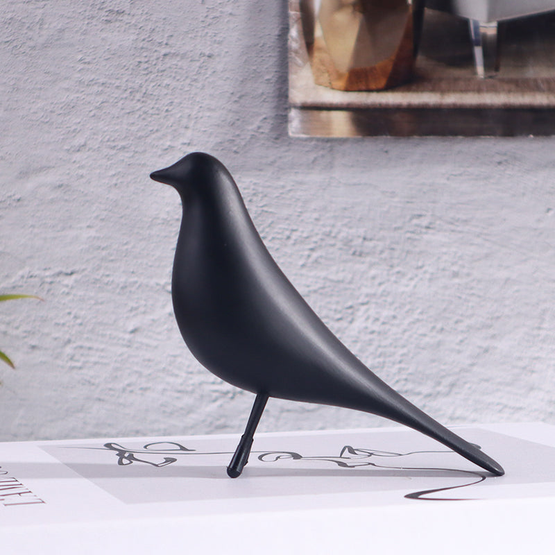 Modern Nordic Bird Sculpture