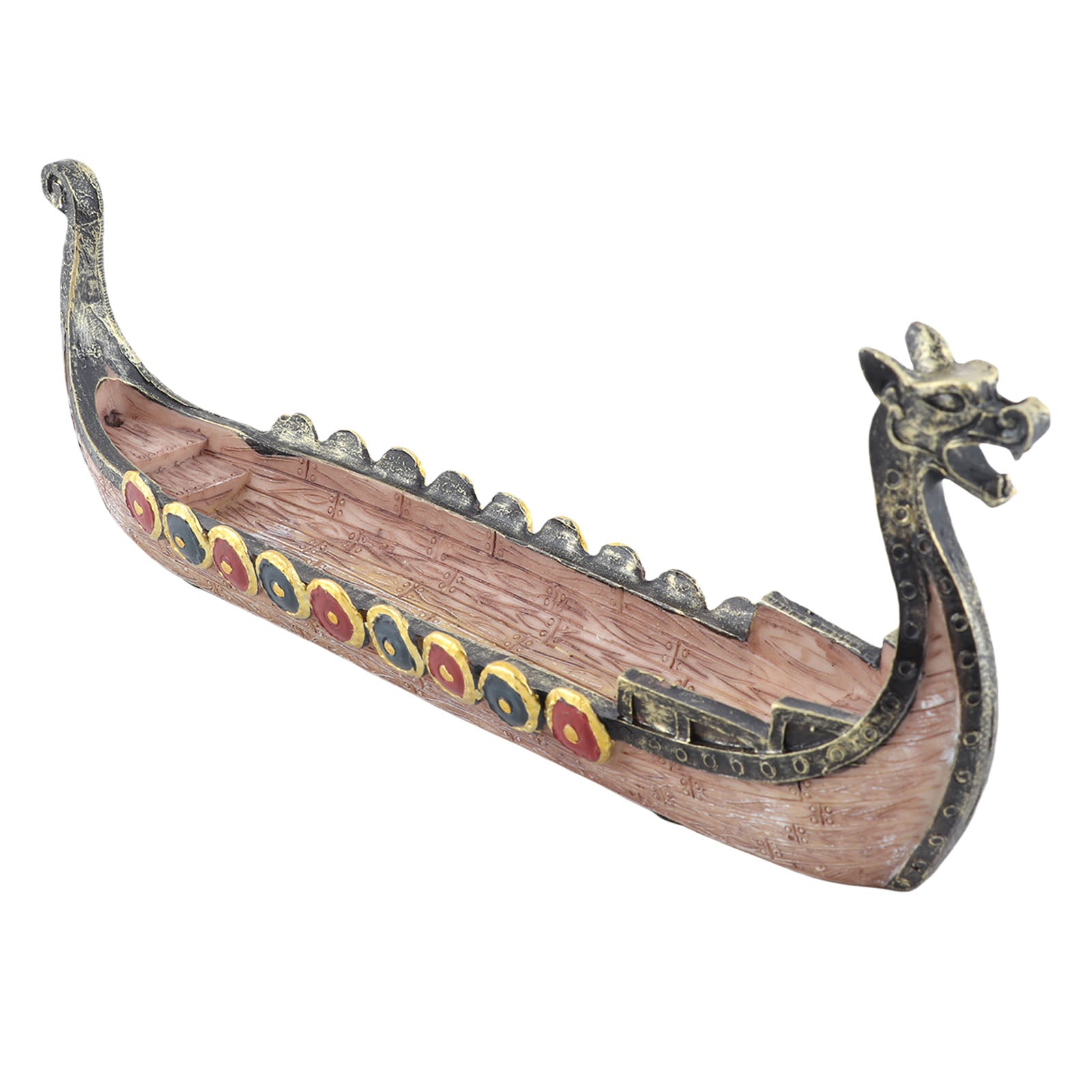 Nordic Dragon Ancient Viking Longship incense holder