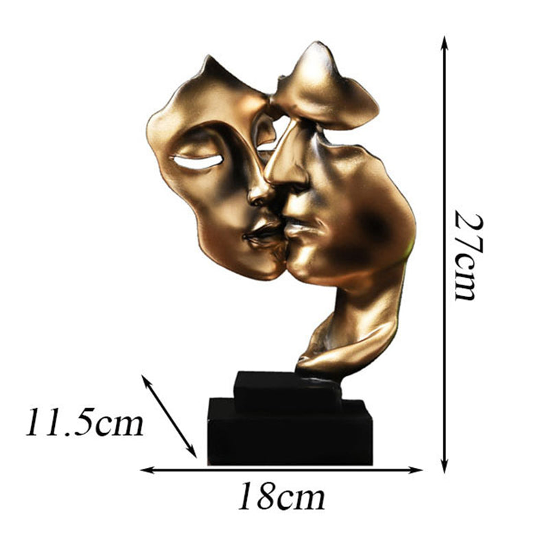 Stolen Kiss Modern Sculpture