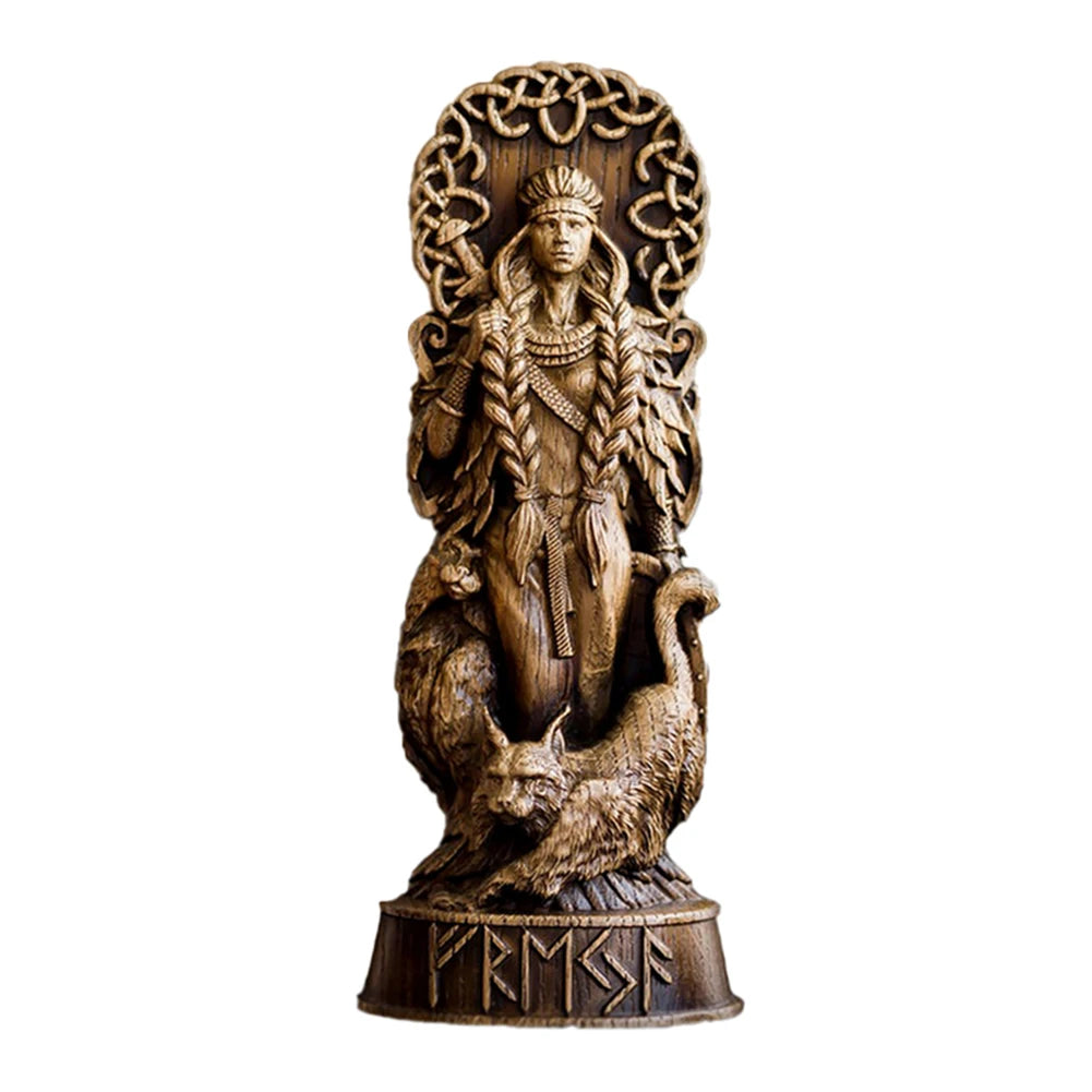 Ancient Nordic Freyja Sculpture