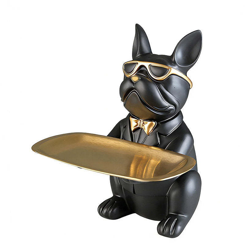 Standing Bulldog Tray
