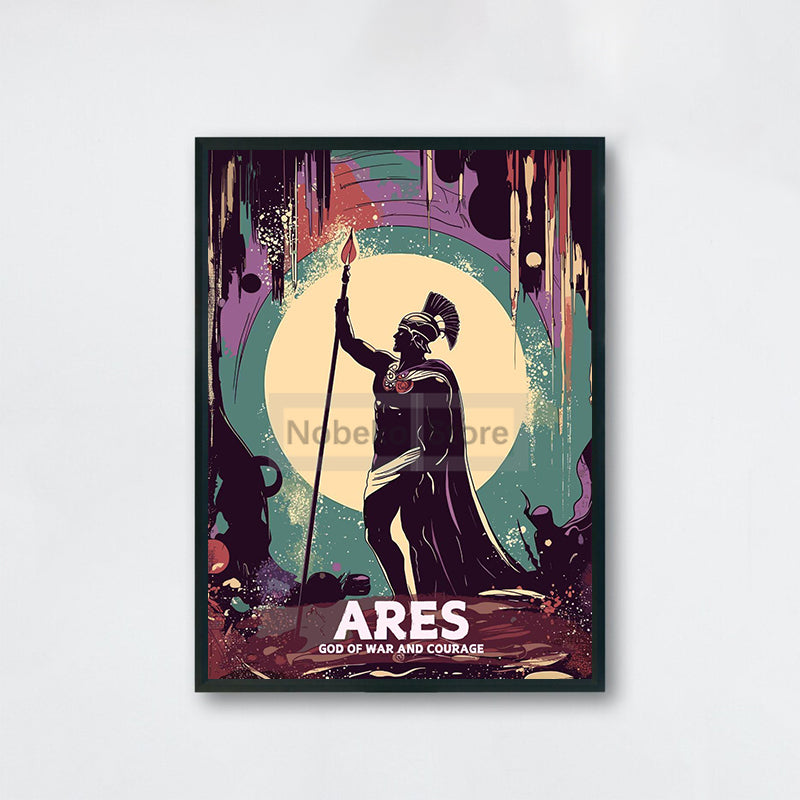 Ares Greek God Canvas