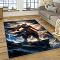 Samurai Storm Conquest Area Rug