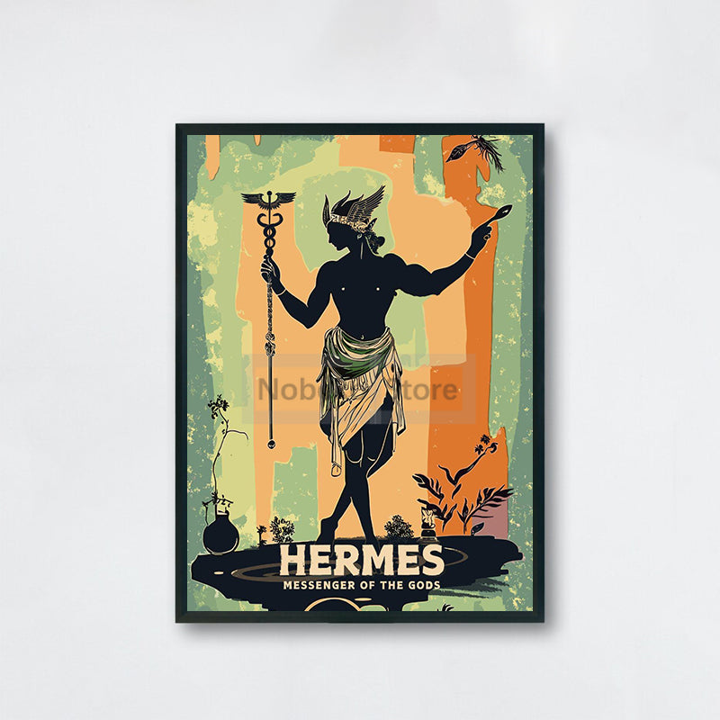 Hermes Greek God Canvas
