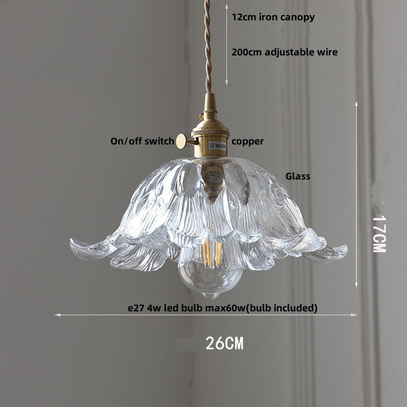 Nordic Crystal Cut Glass LED Pendant Light