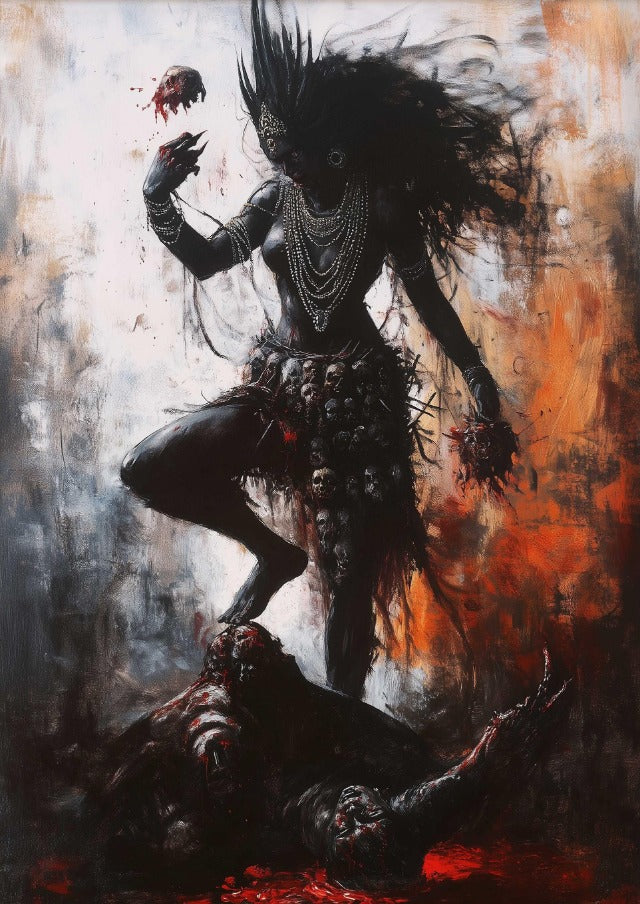Dark Triumph Kali Canvas