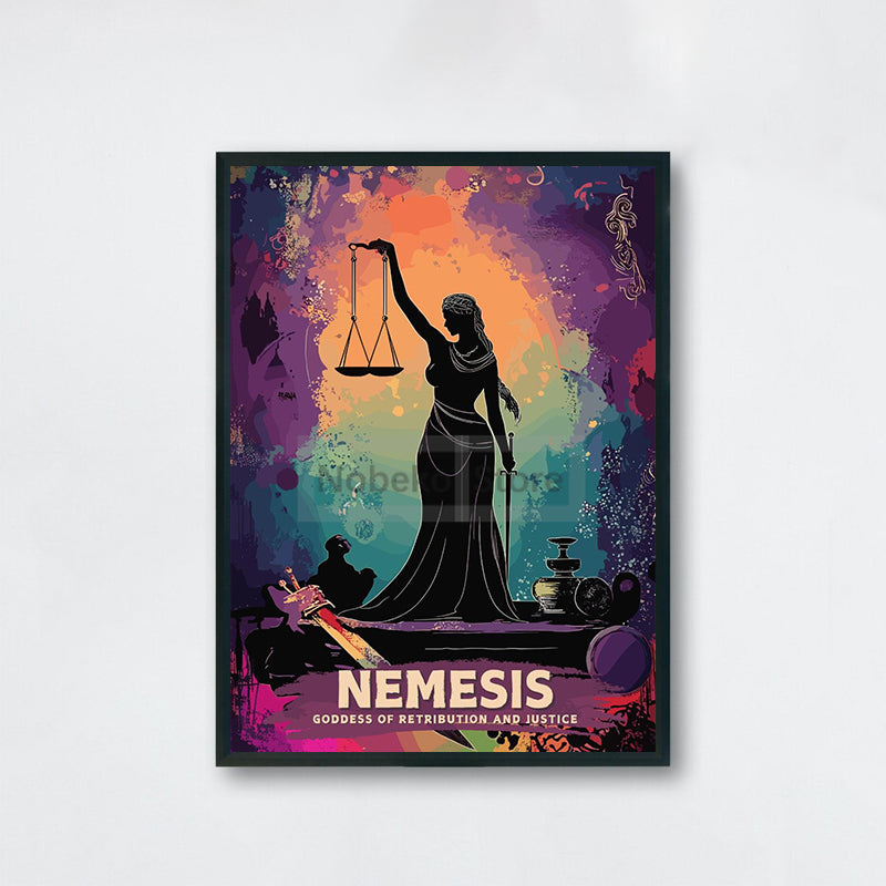 Nemesis Greek Goddess Canvas