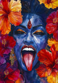Hibiscus Bloom Kali Canvas