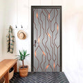 Space Station Futuristic 3D Optical Effect Door Sticker