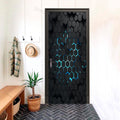 Mech Hive Futuristic 3D Optical Effect Door Sticker