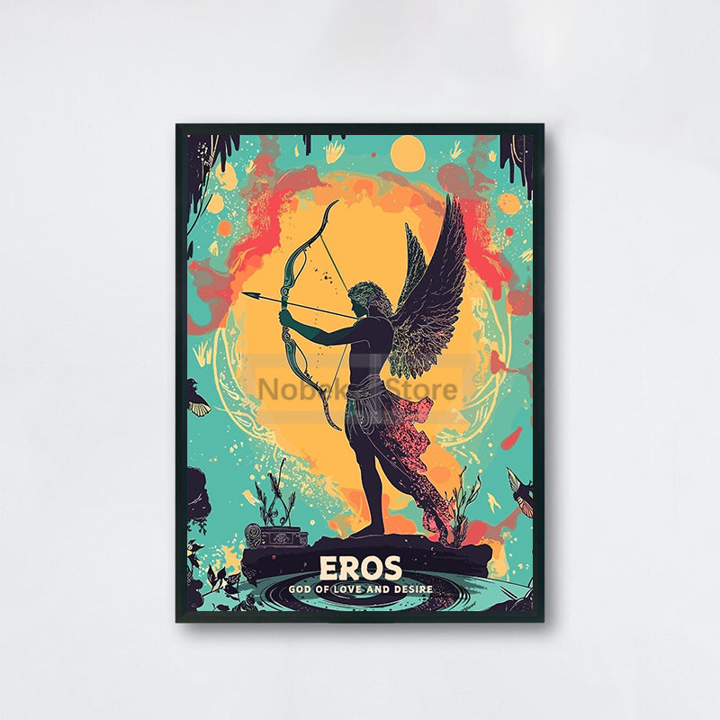 Eros Greek God Canvas