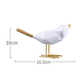 Geometric Nordic Bird Statue