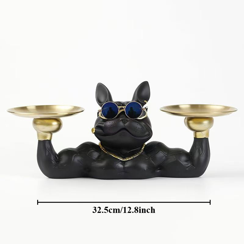 Cool Muscular Dog Double Tray