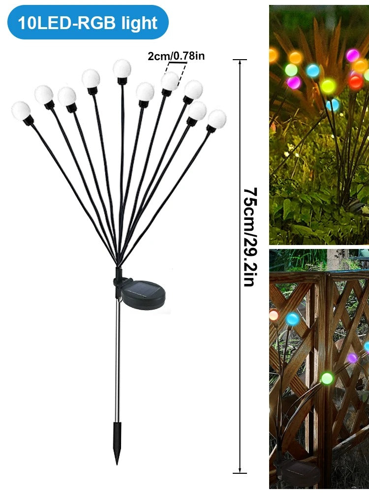 Color Changing Flower LED Garden Lights Decoration