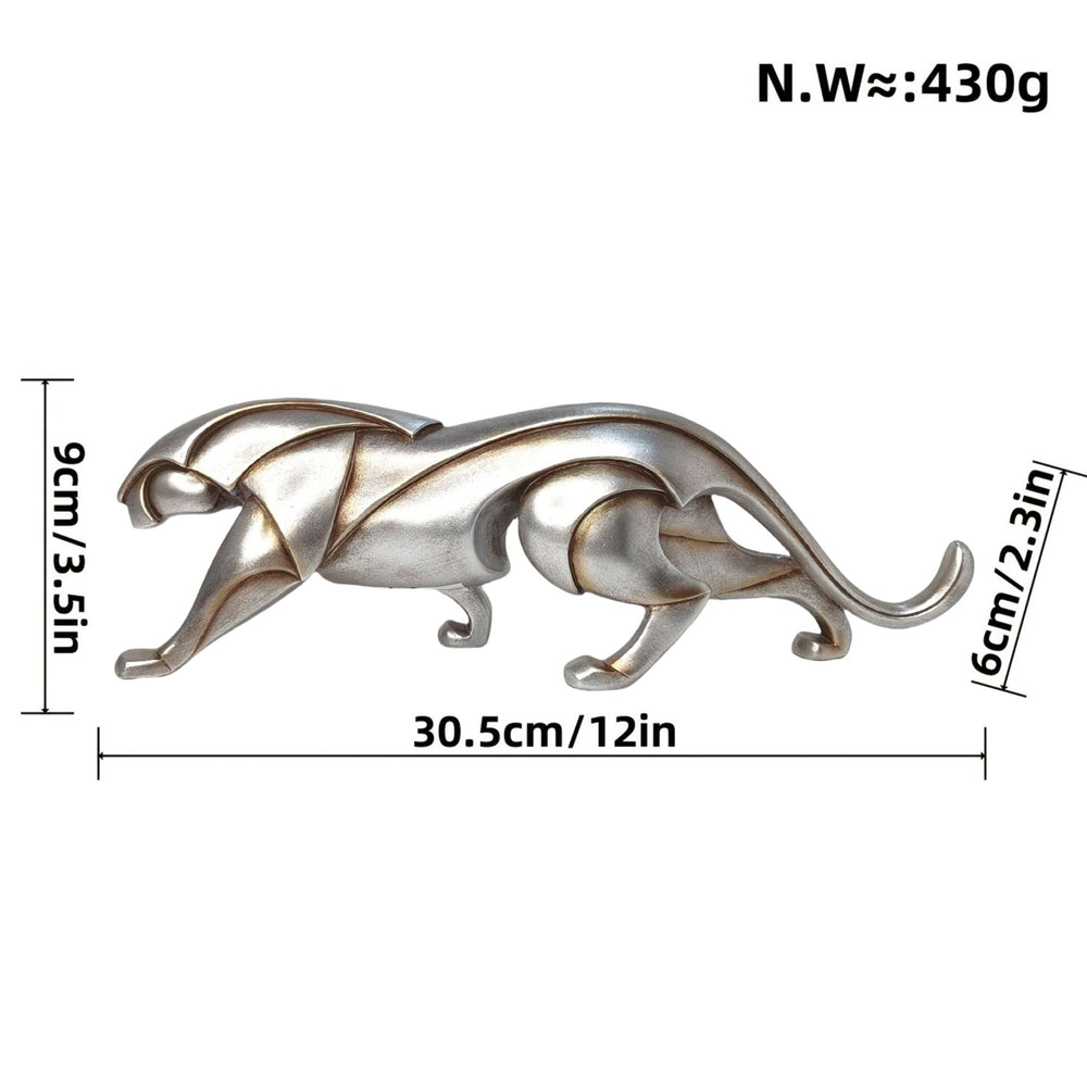 Futuristic Panther Statue