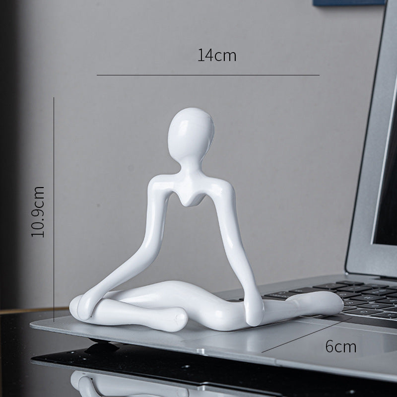 Abstract Thinking Figure Statue