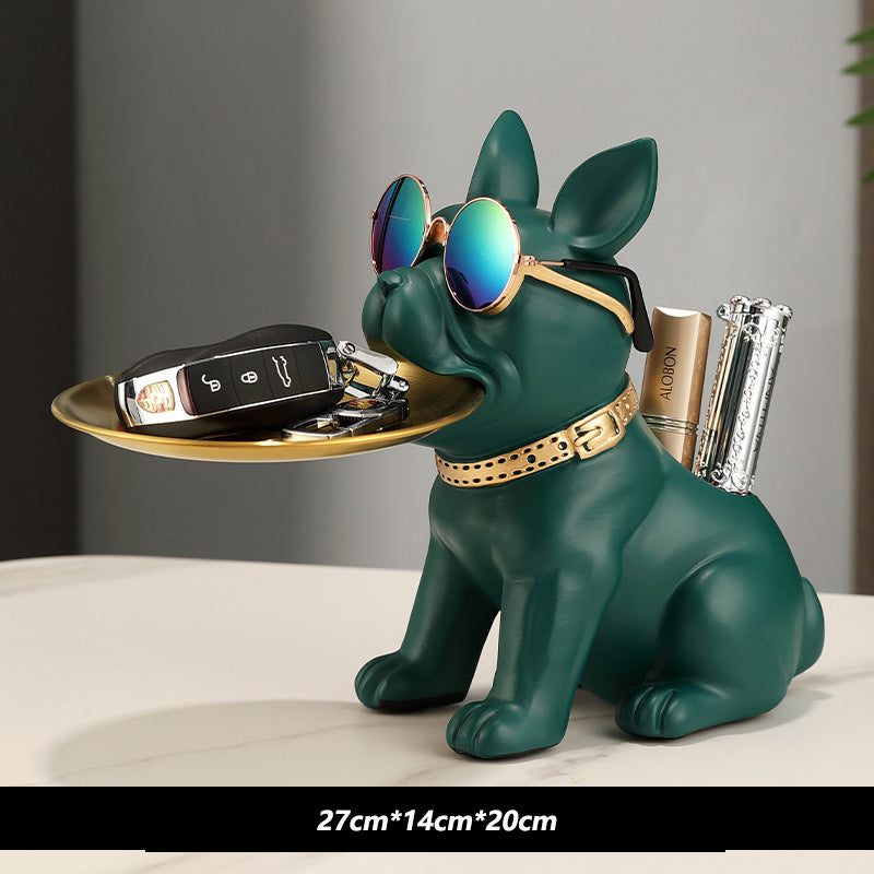 Cute Dog Tray & Pen Holder