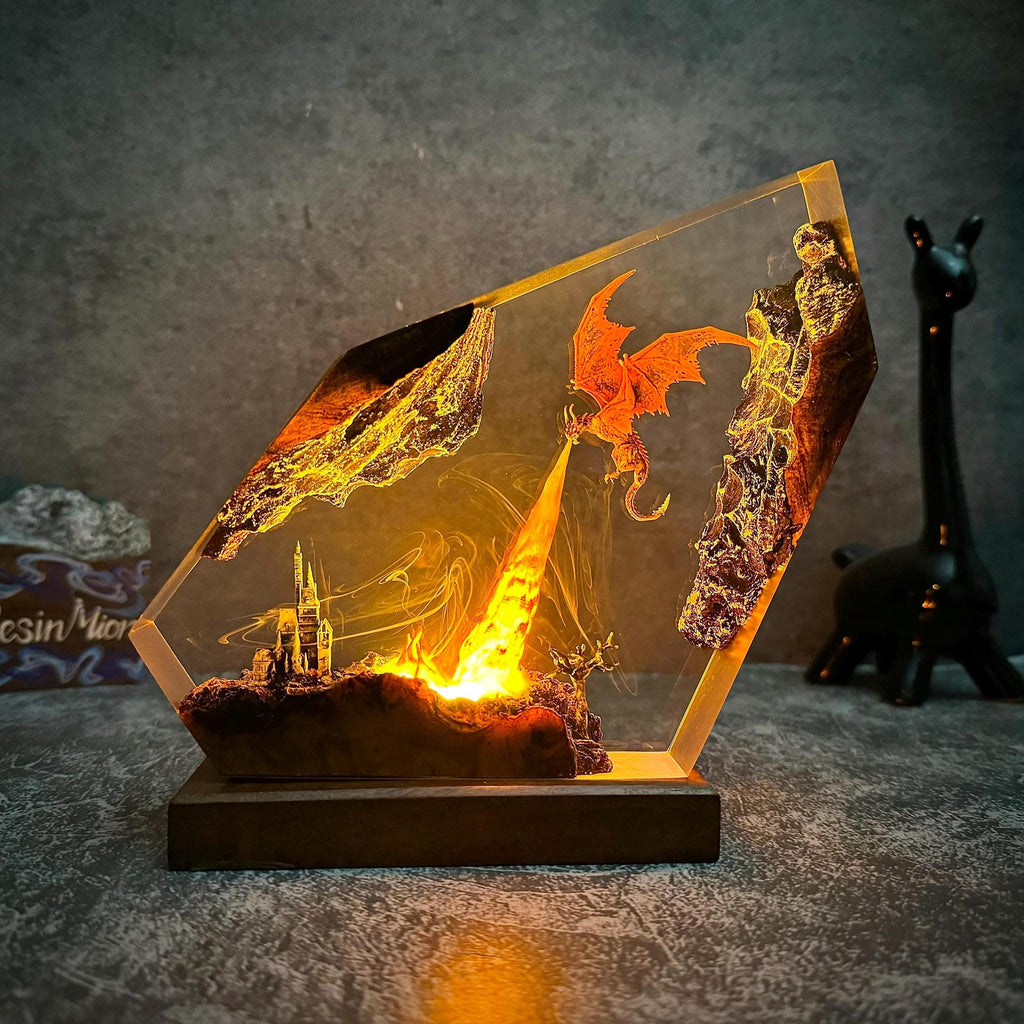 Dragon Ember Portal LED Lamp