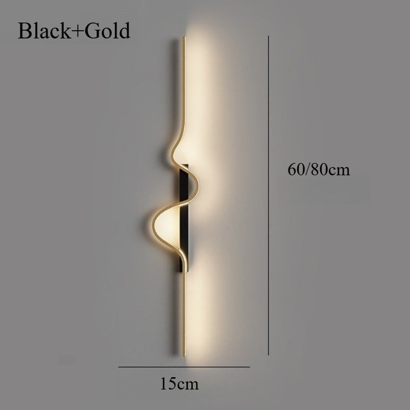 Resilience Post Modern Designer Wall Lamp