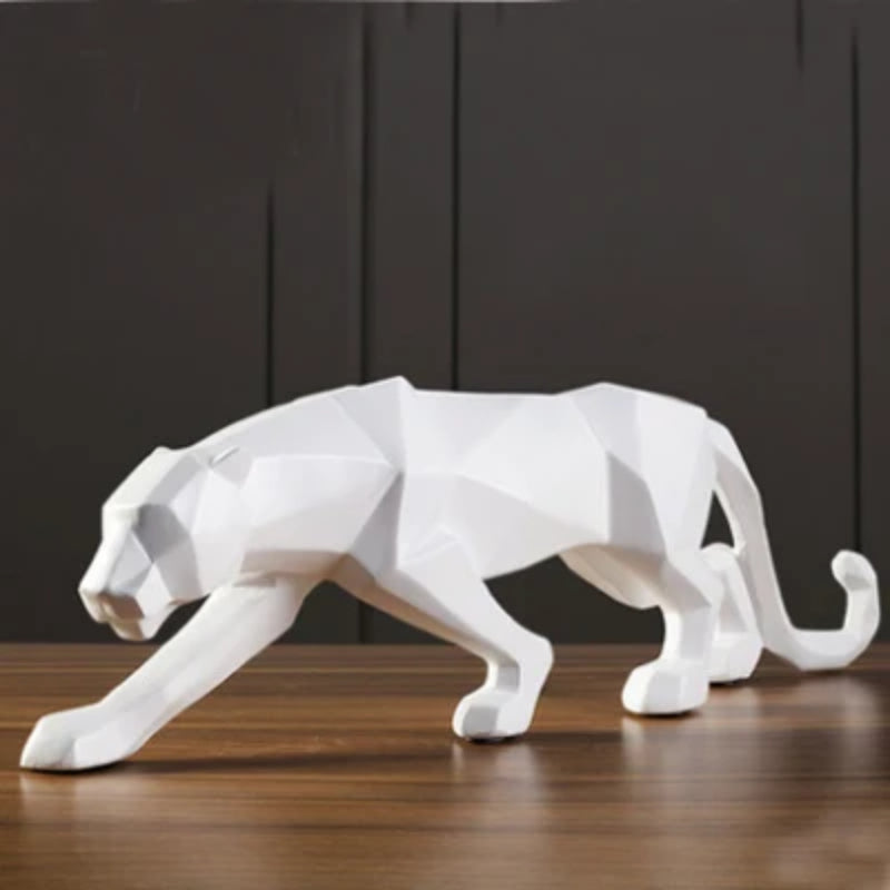 The Hunt Modern Panther Statue