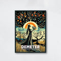 Demeter Greek Goddess Canvas