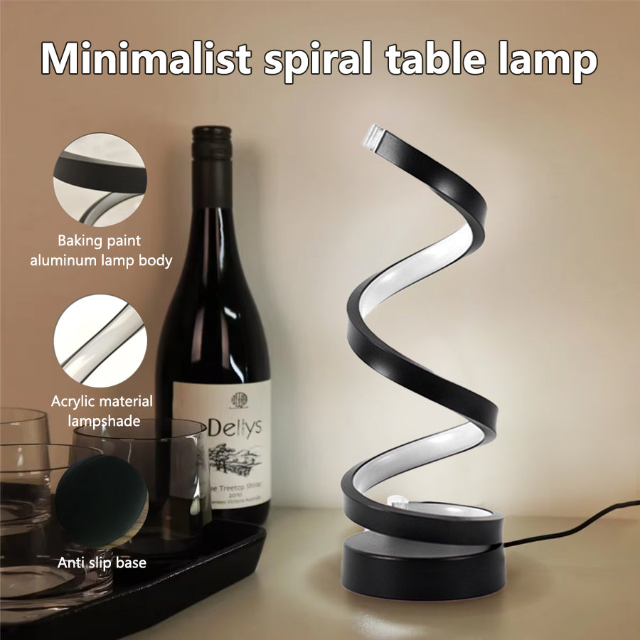 Nordic Helix Dimmable LED Table Lamp