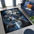 Wolf Midnight Pack Area Rug
