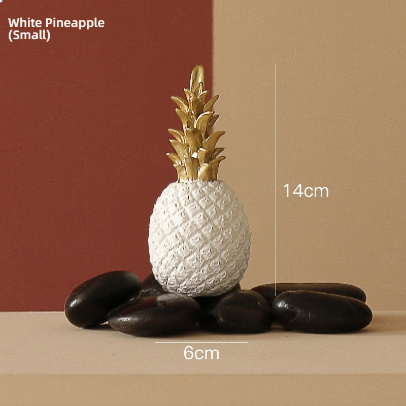 Modern Nordic Pineapple Sculpture