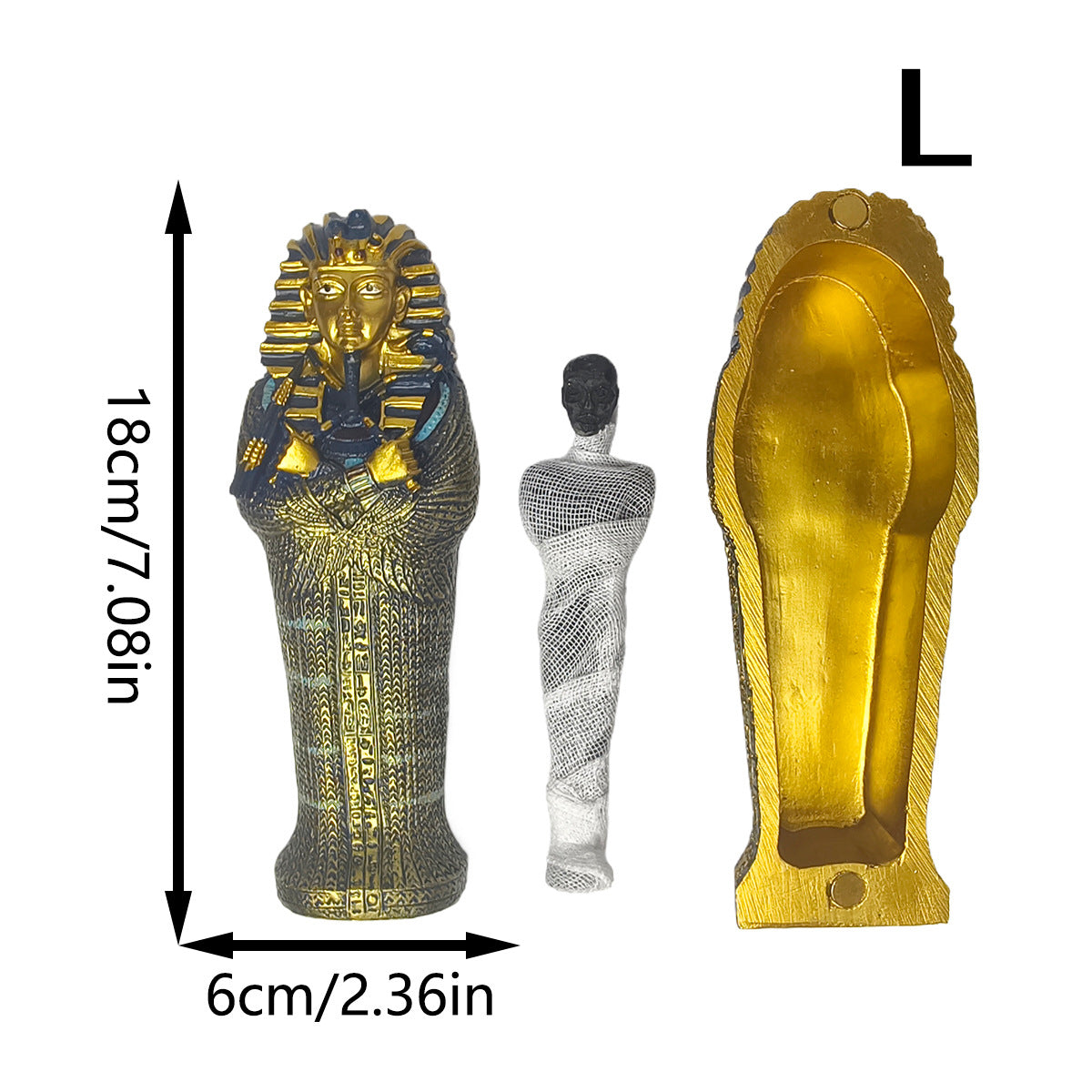 Tutankhamun Coffin & Mummy