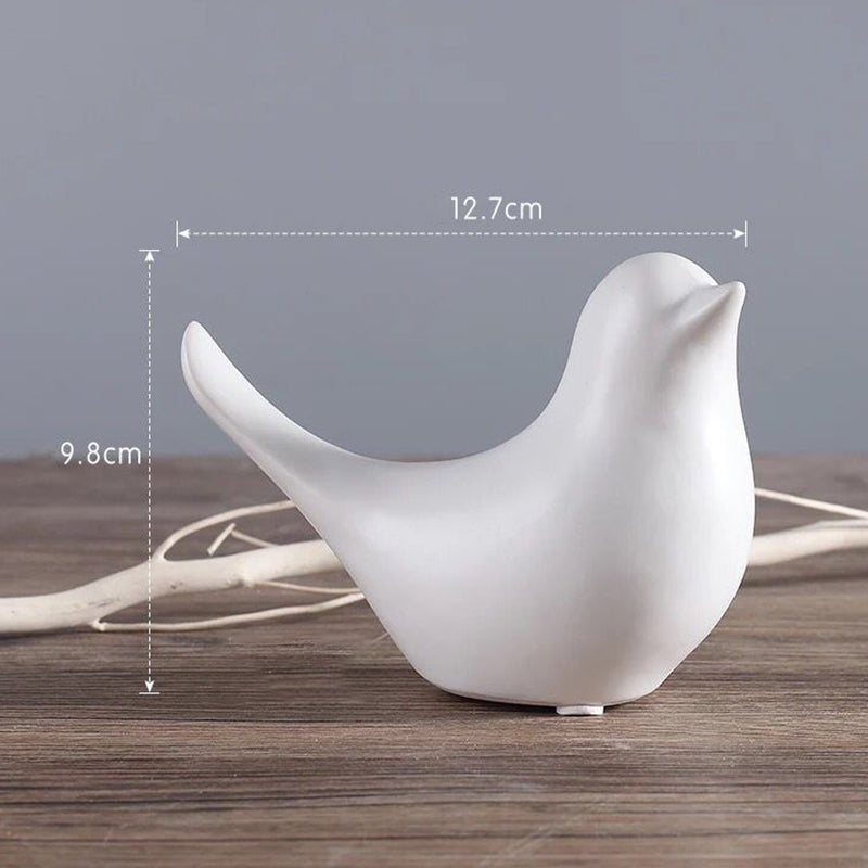 Cute Nordic Bird Family Ceramic