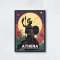 Athena Greek Goddess Canvas